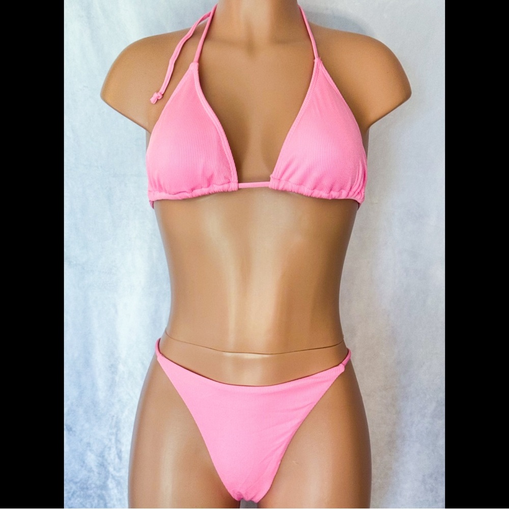 Chic Pink Bikini Set